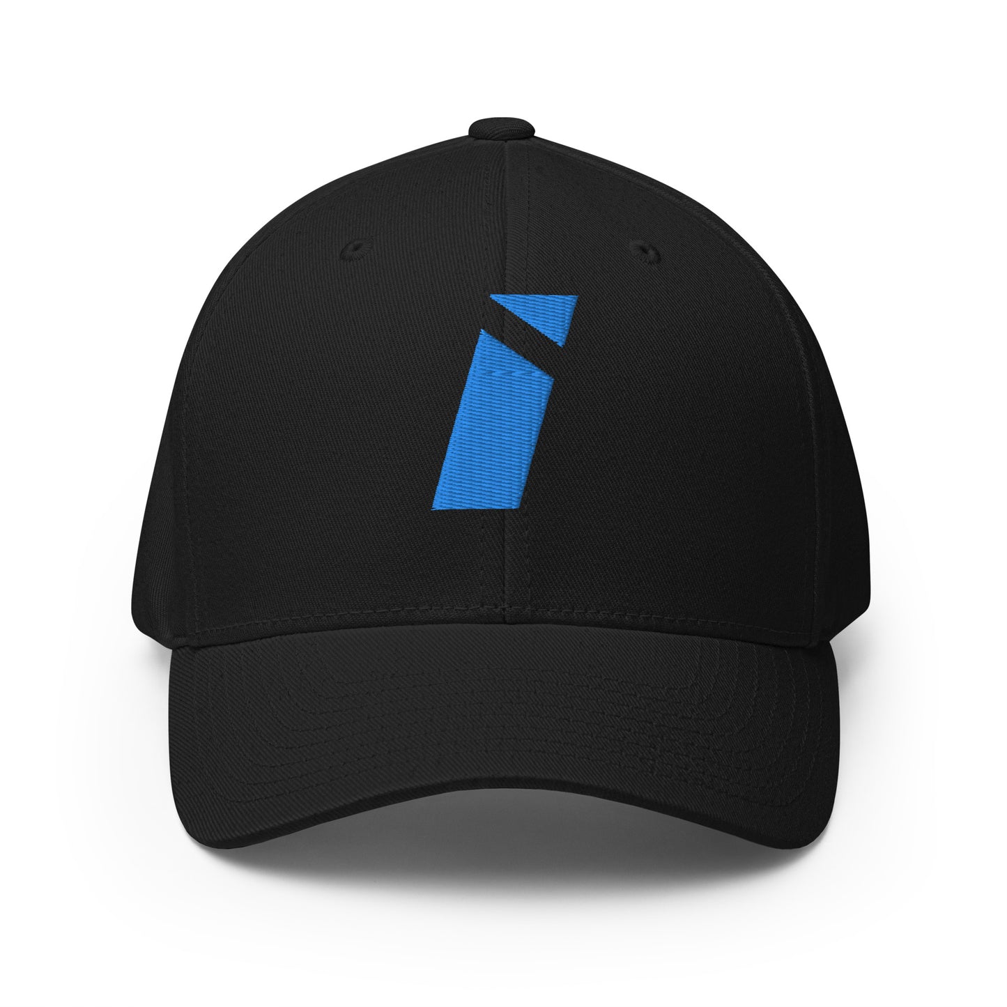Gorra estructurada eléctrica IDEAL con marca azul bordada