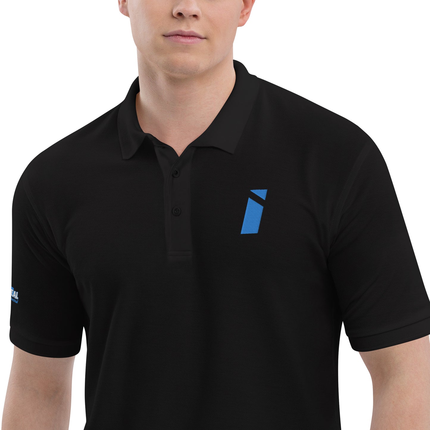 IDEAL Electrical Polo with Blue Brand Mark (Unisex)