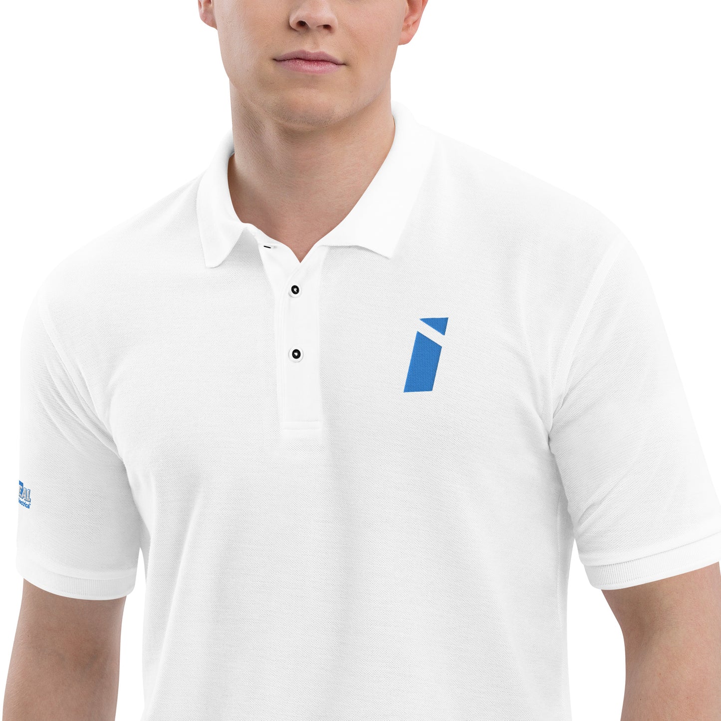 IDEAL Electrical Polo with Blue Brand Mark (Unisex)