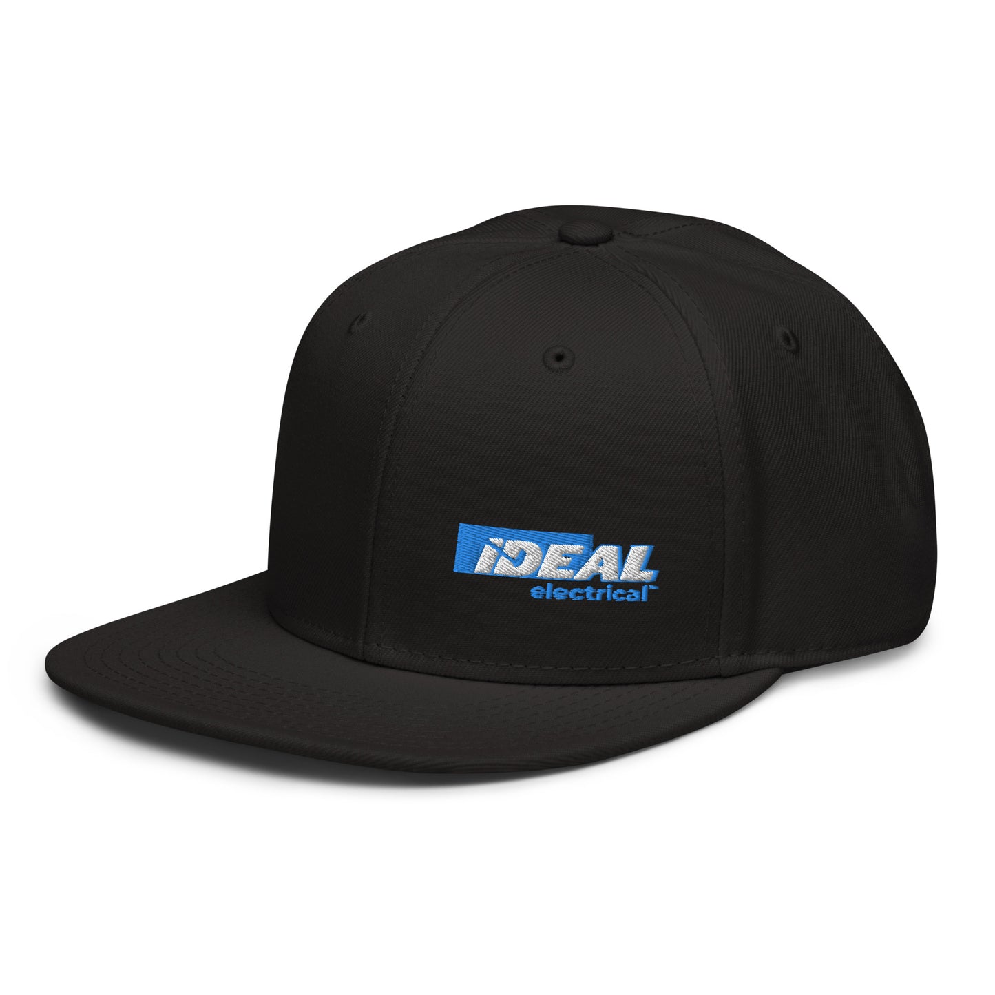 IDEAL Electrical Snapback Hat with Blue Logo