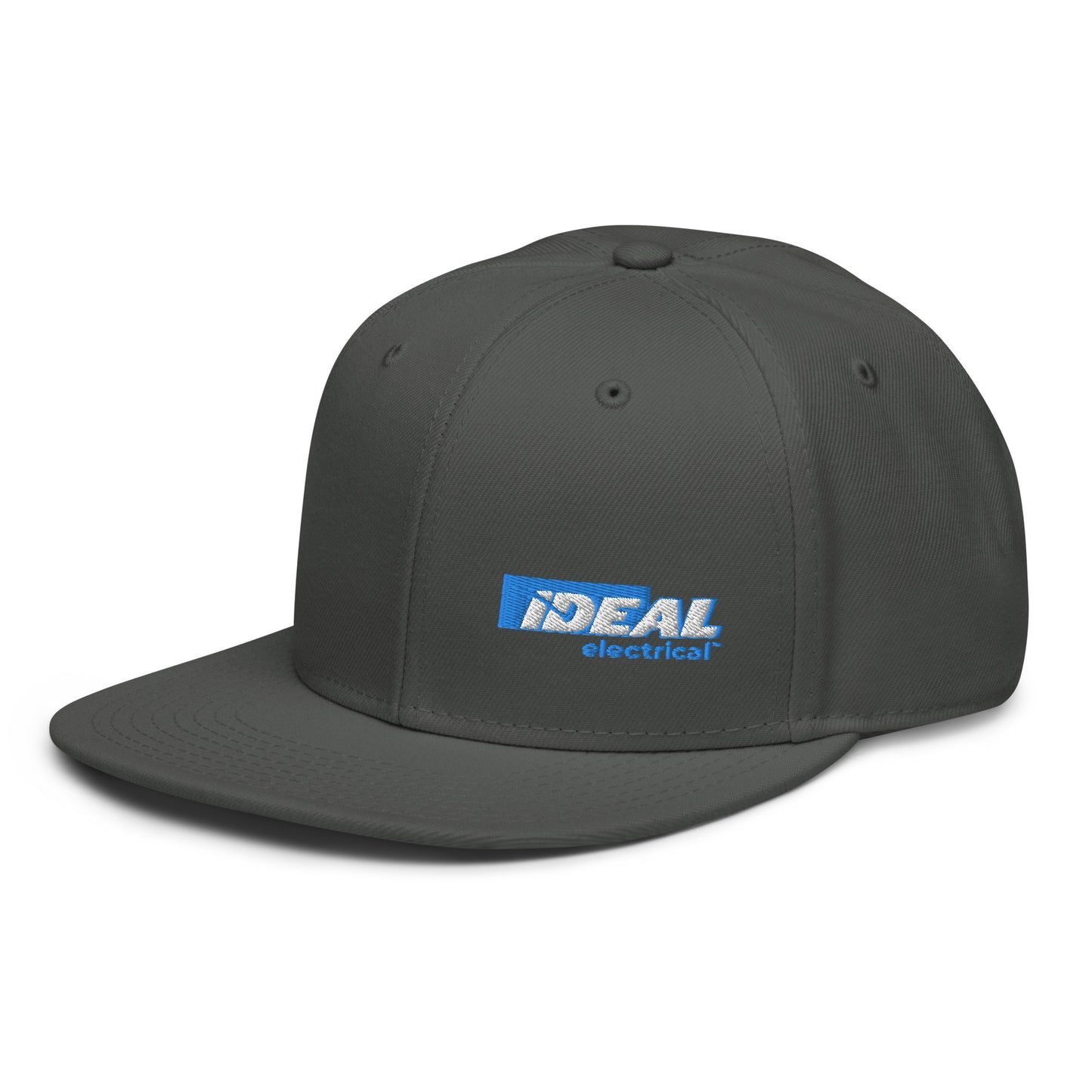 IDEAL Electrical Snapback Hat with Blue Logo
