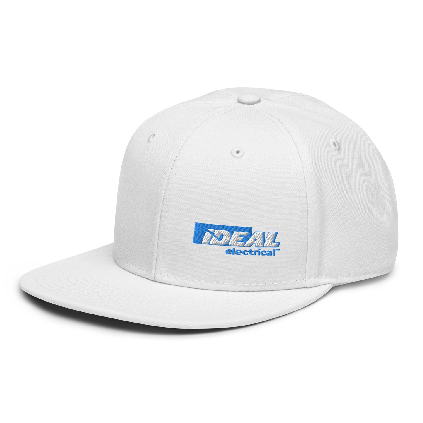 IDEAL Electrical Snapback Hat with Blue Logo