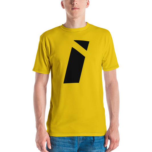 IDEAL Electrical Yellow T-Shirt with Black Brand Mark (Men)