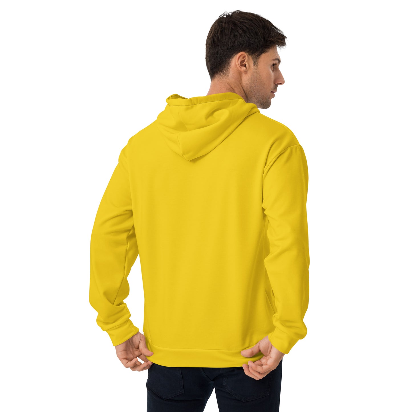 IDEAL Electrical Yellow Soft Hoodie with Black Brand Mark (Unisex)