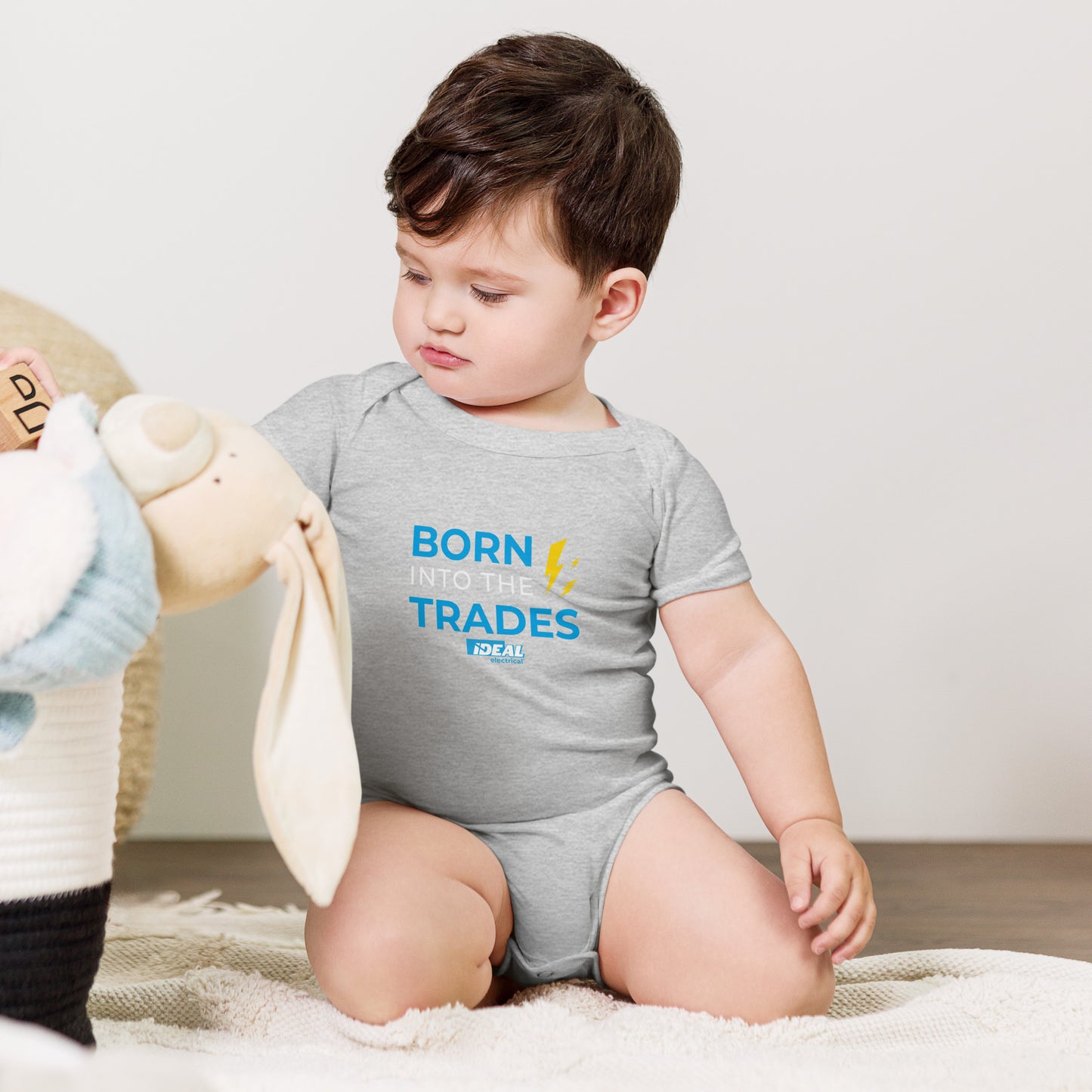 IDEAL Electrical "Born into the Trades" Onesie (Baby)