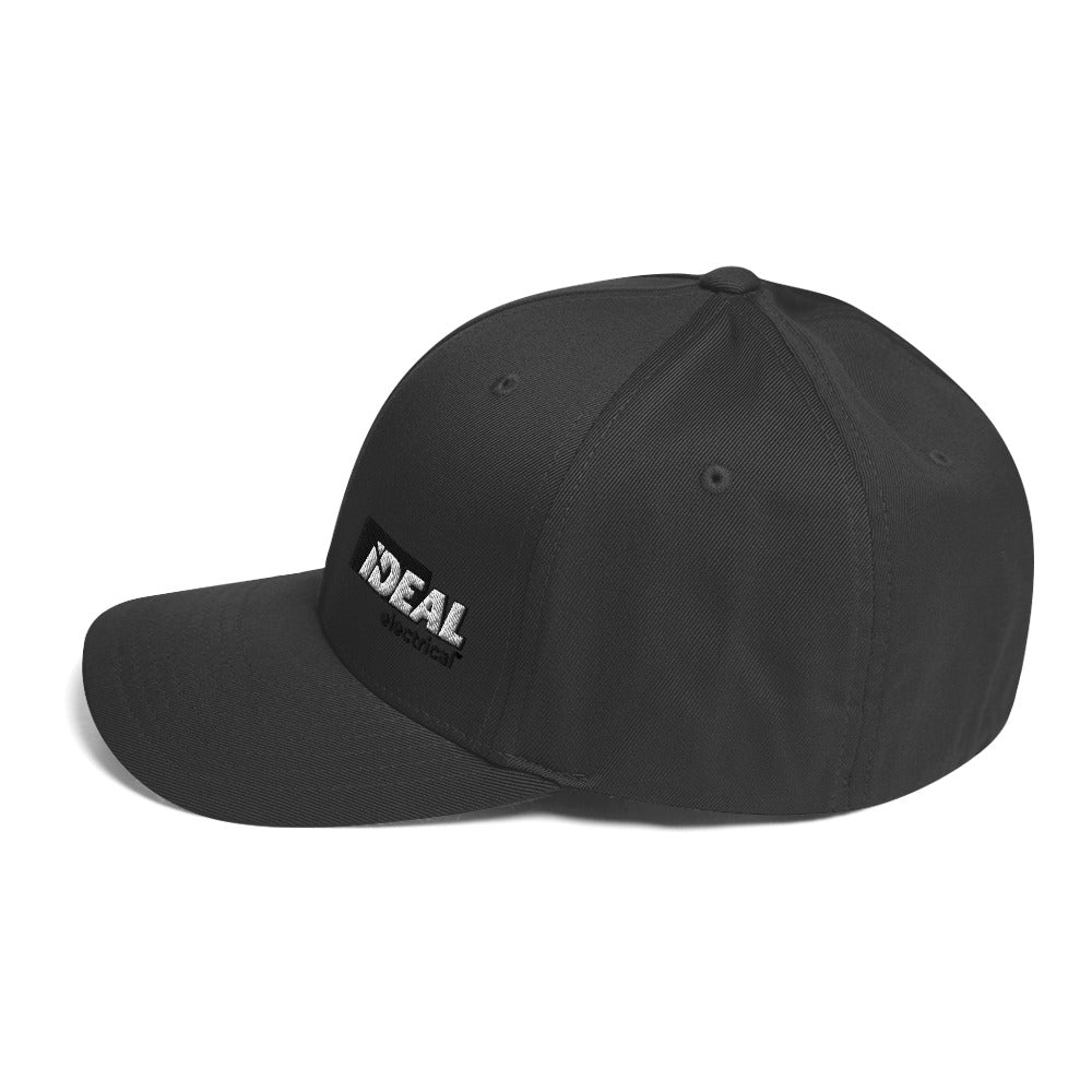 IDEAL Electrical FLEXFIT Hat with Black Logo