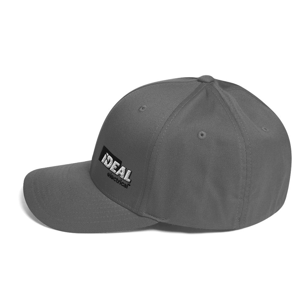 IDEAL Electrical FLEXFIT Hat with Black Logo