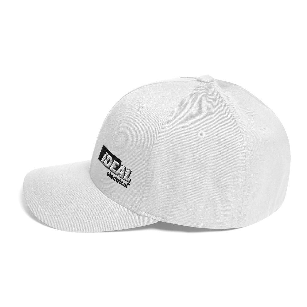 IDEAL Electrical FLEXFIT Hat with Black Logo