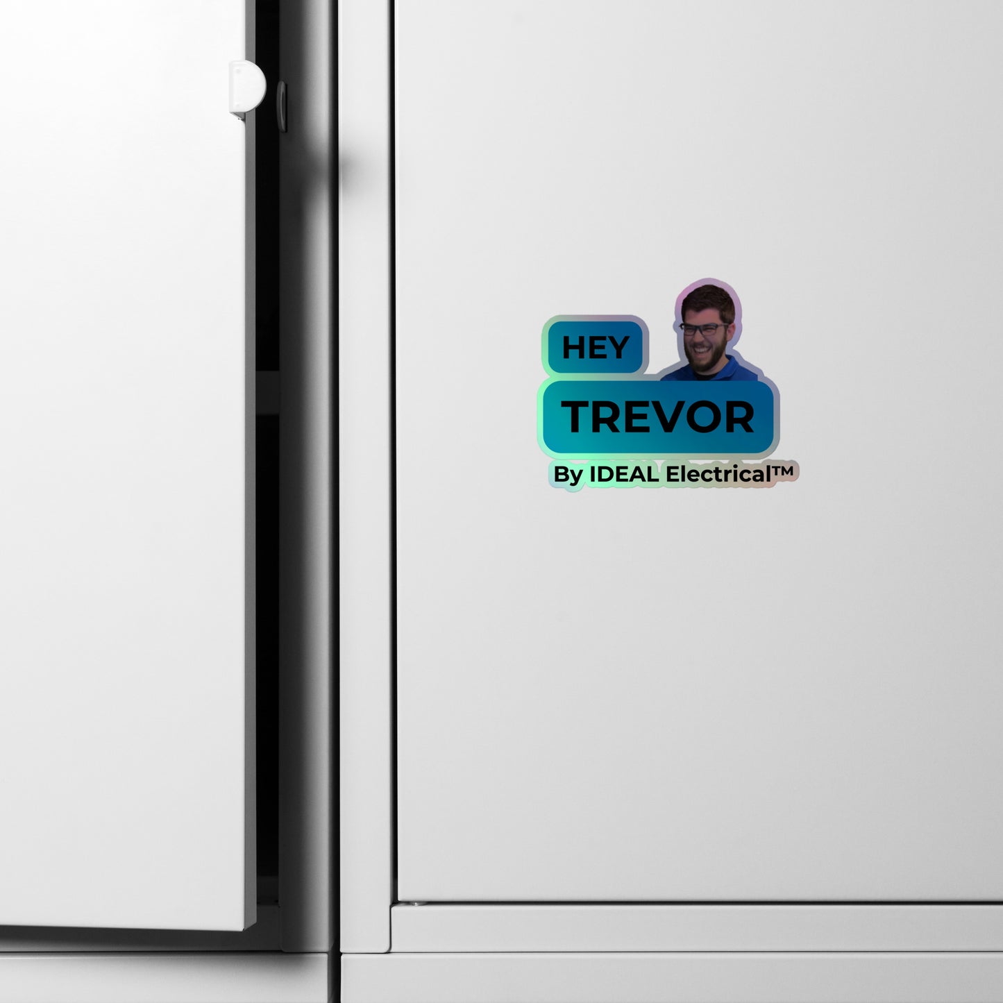 IDEAL Electrical "Hey Trevor" Sticker