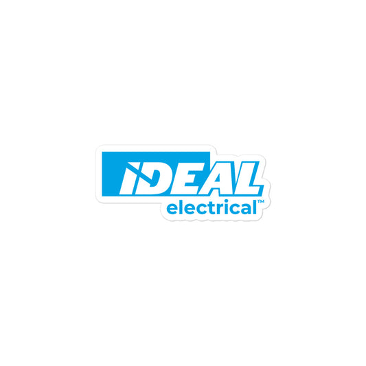 IDEAL Electrical Branded Sticker with Logo