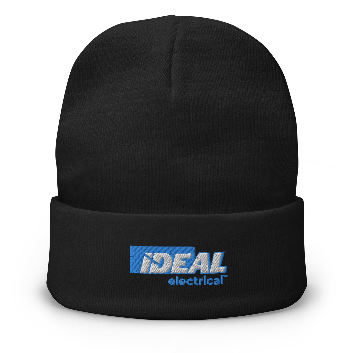 Gorro con logotipo bordado de la marca IDEAL Electrical