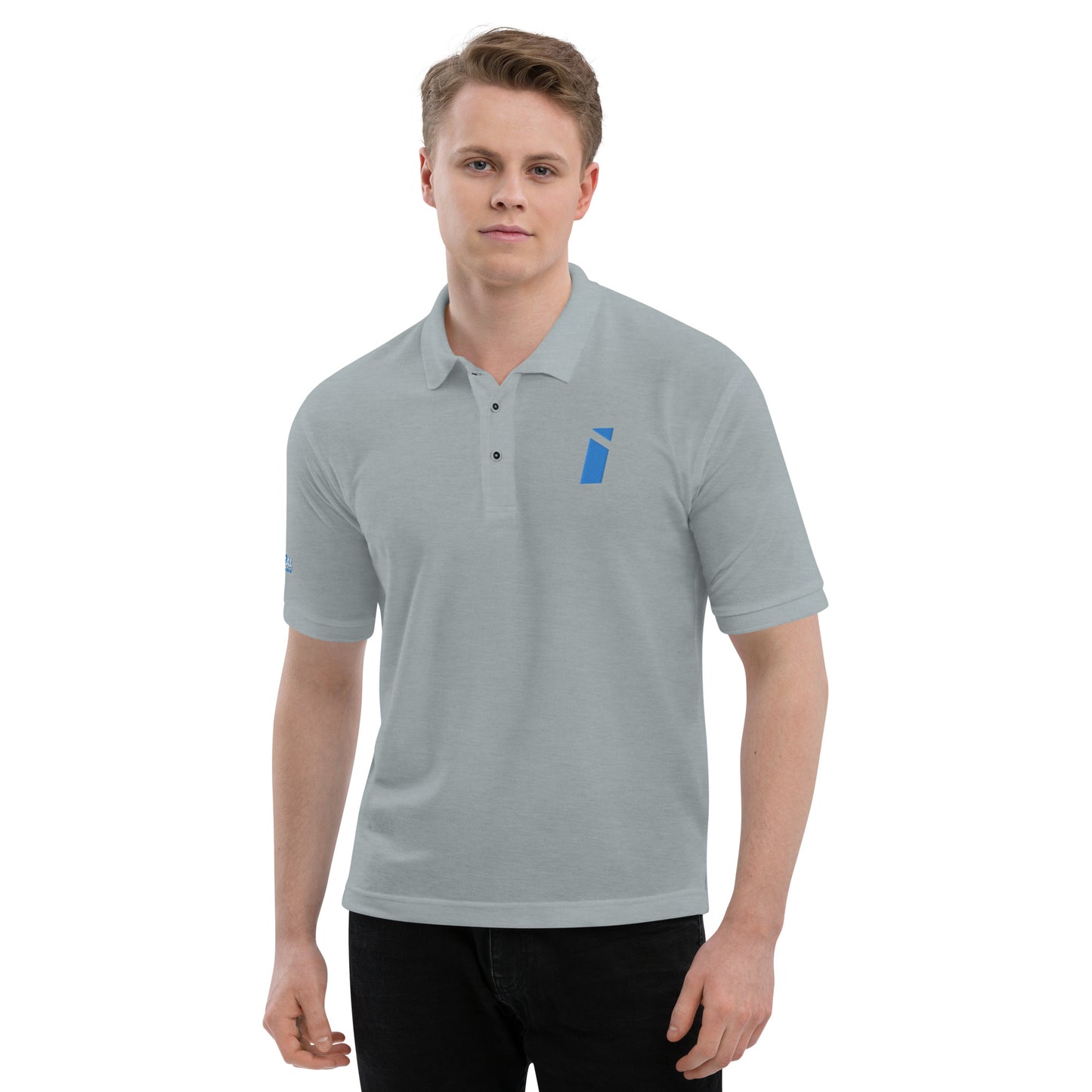 Polo eléctrico IDEAL con marca azul (unisex)