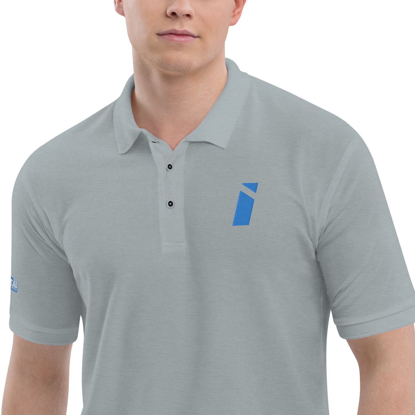 Polo eléctrico IDEAL con marca azul (unisex)