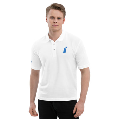 Polo eléctrico IDEAL con marca azul (unisex)