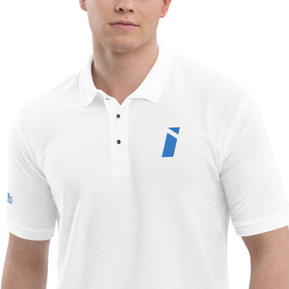 Polo eléctrico IDEAL con marca azul (unisex)