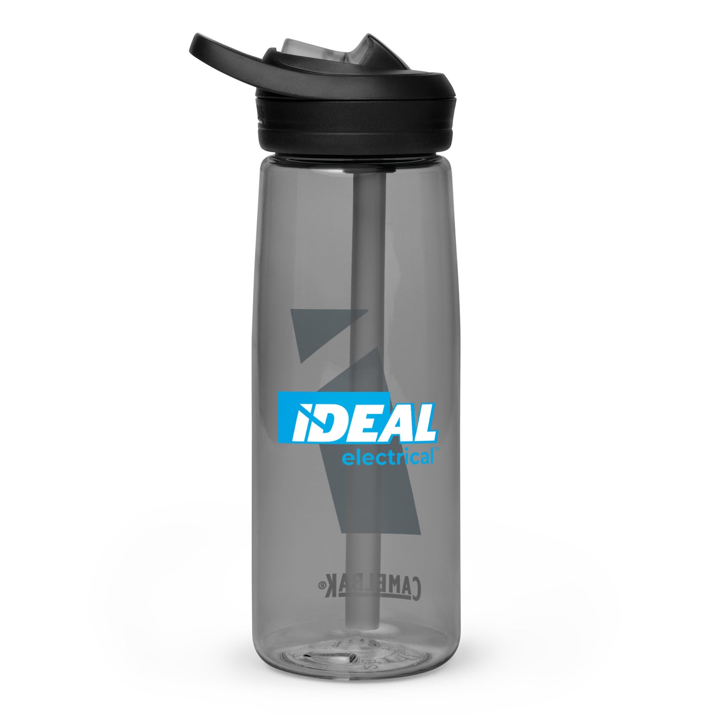 Bouteille d'eau Camelbak de marque IDEAL Electrical avec logo