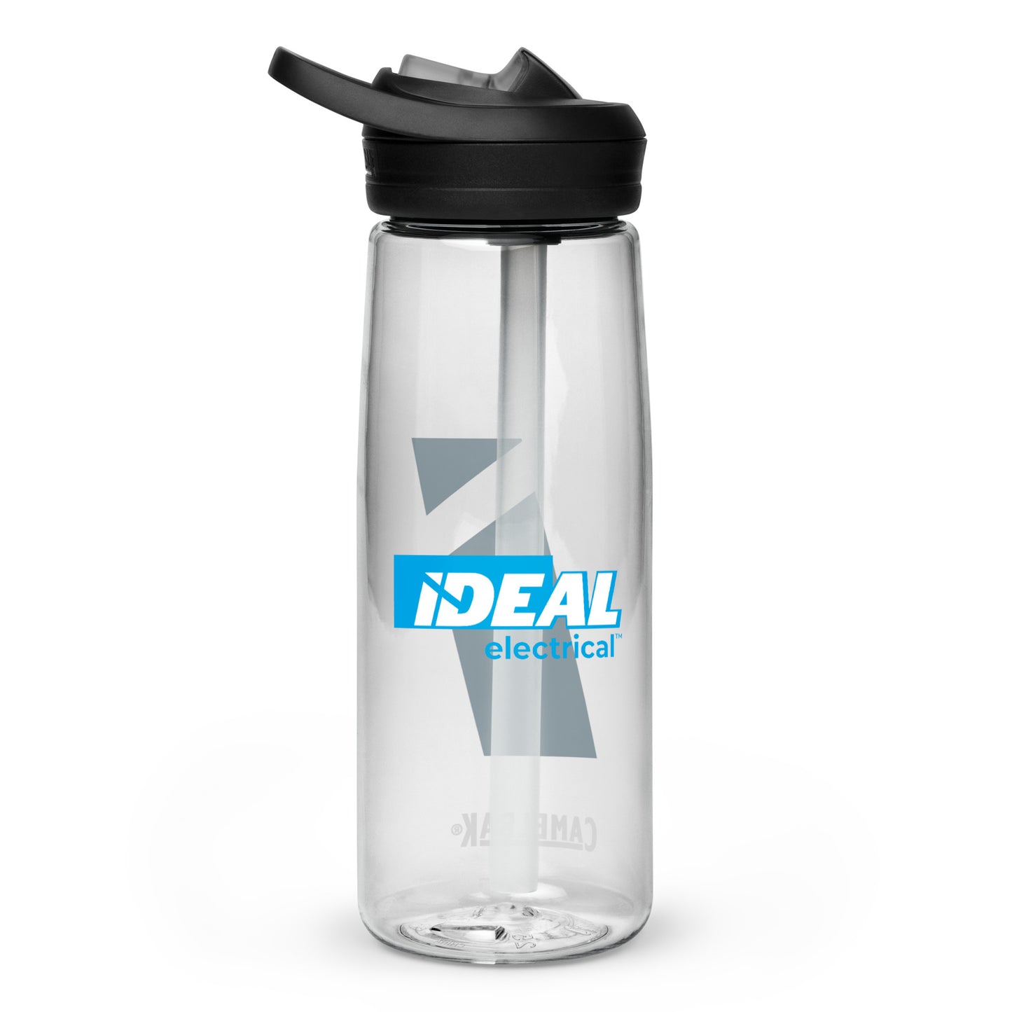 Bouteille d'eau Camelbak de marque IDEAL Electrical avec logo