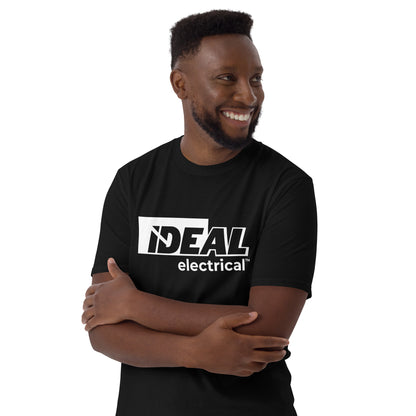 IDEAL Electrical Black T-Shirt with White Logo (Unisex)