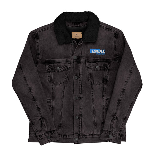 IDEAL Electrical Branded Sherpa Denim Jacket with Logo (Unisex)