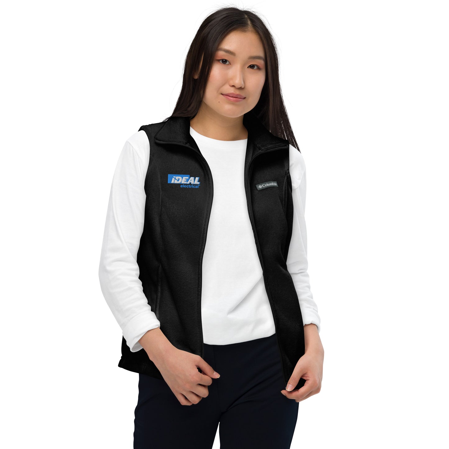 IDEAL Electrical Branded Columbia Fleece Vest with Logo (Women)