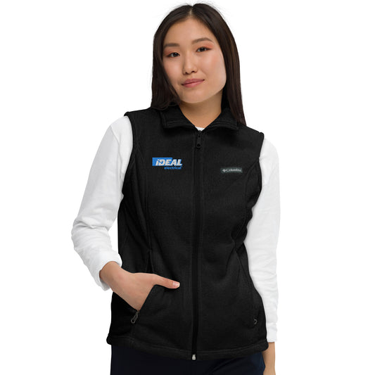 IDEAL Electrical Branded Columbia Fleece Vest with Logo (Women)