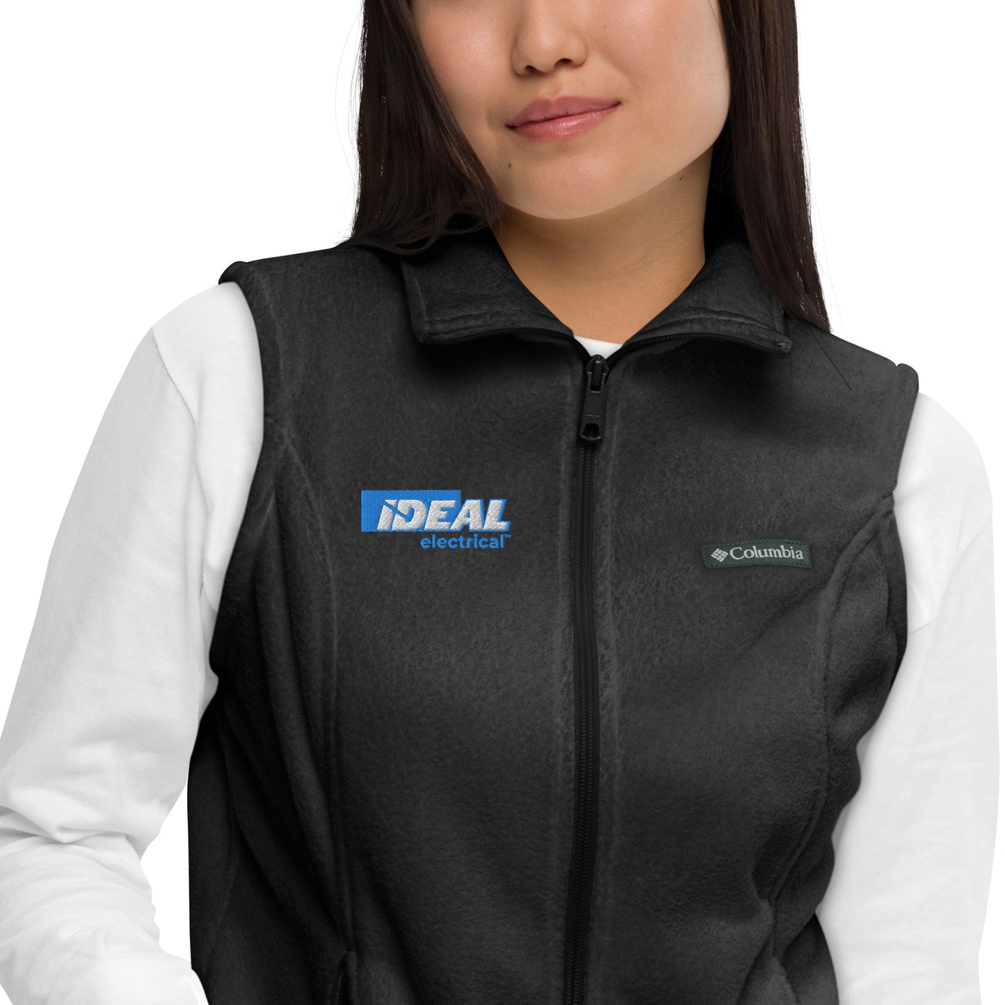 IDEAL Electrical Branded Columbia Fleece Vest with Logo (Women)